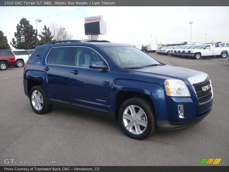 Front 3/4 View of 2010 Terrain SLT AWD