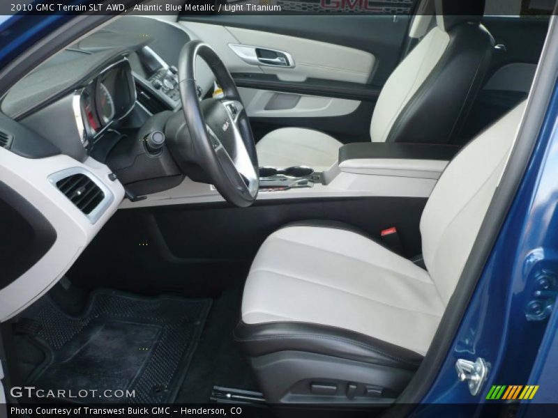  2010 Terrain SLT AWD Light Titanium Interior