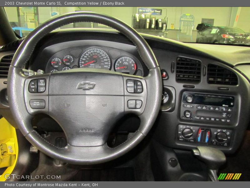Competition Yellow / Ebony Black 2003 Chevrolet Monte Carlo SS