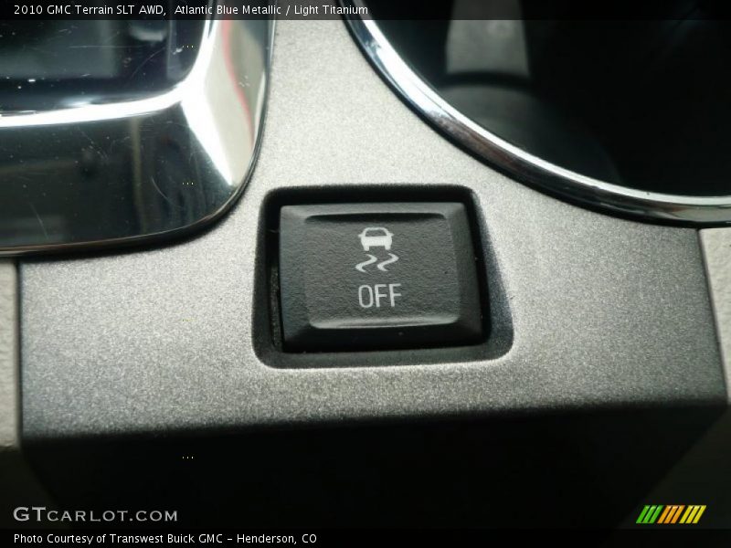 Atlantic Blue Metallic / Light Titanium 2010 GMC Terrain SLT AWD
