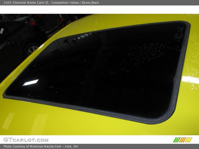 Sunroof of 2003 Monte Carlo SS
