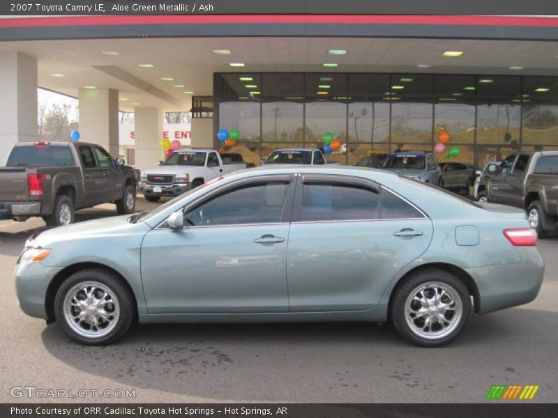 Aloe Green Metallic / Ash 2007 Toyota Camry LE