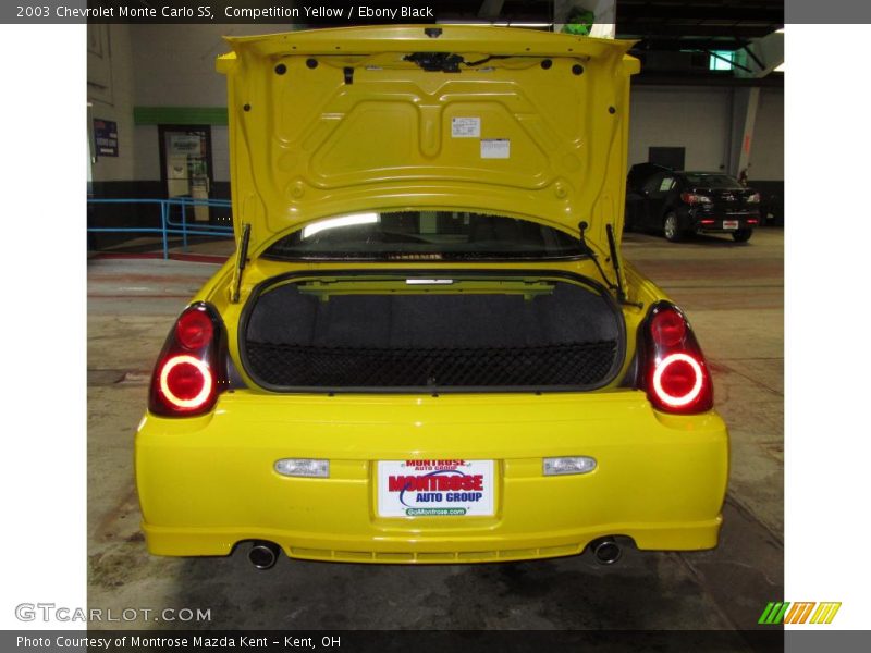 Competition Yellow / Ebony Black 2003 Chevrolet Monte Carlo SS