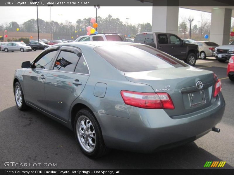 Aloe Green Metallic / Ash 2007 Toyota Camry LE