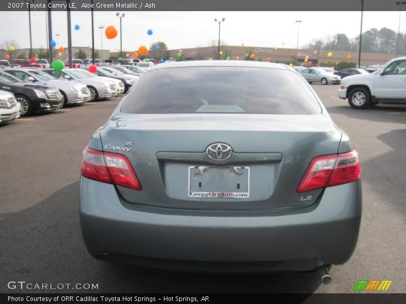 Aloe Green Metallic / Ash 2007 Toyota Camry LE