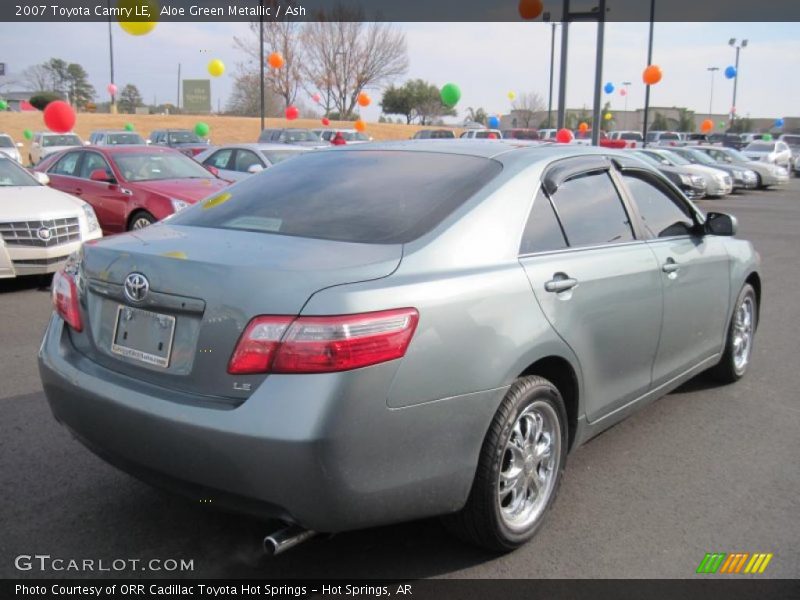 Aloe Green Metallic / Ash 2007 Toyota Camry LE