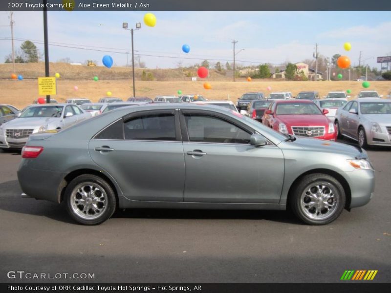Aloe Green Metallic / Ash 2007 Toyota Camry LE