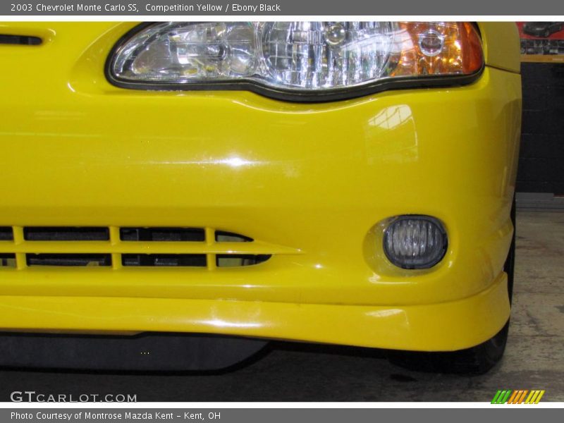 Competition Yellow / Ebony Black 2003 Chevrolet Monte Carlo SS
