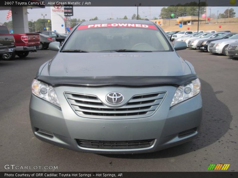 Aloe Green Metallic / Ash 2007 Toyota Camry LE