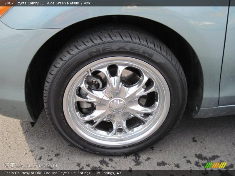 Custom Wheels of 2007 Camry LE