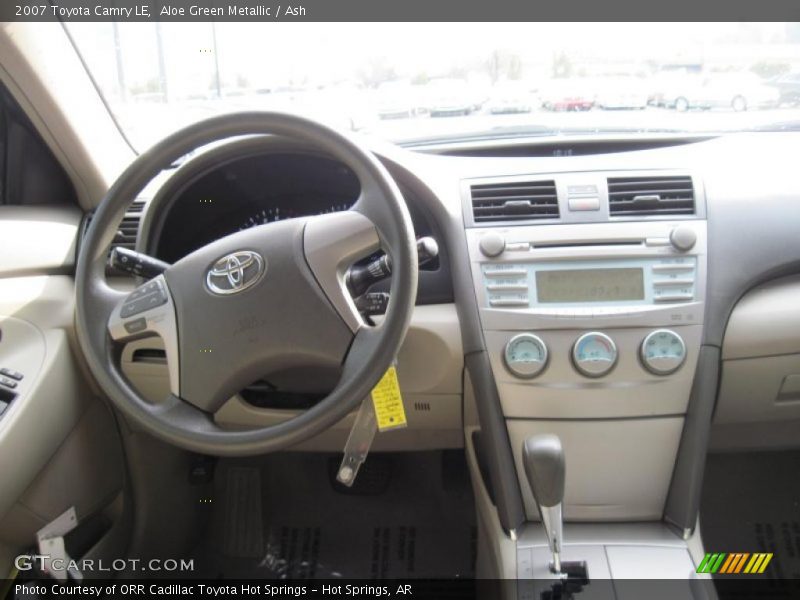 Aloe Green Metallic / Ash 2007 Toyota Camry LE