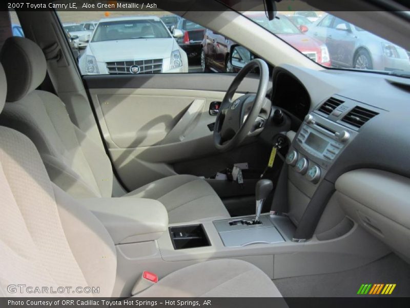 Aloe Green Metallic / Ash 2007 Toyota Camry LE