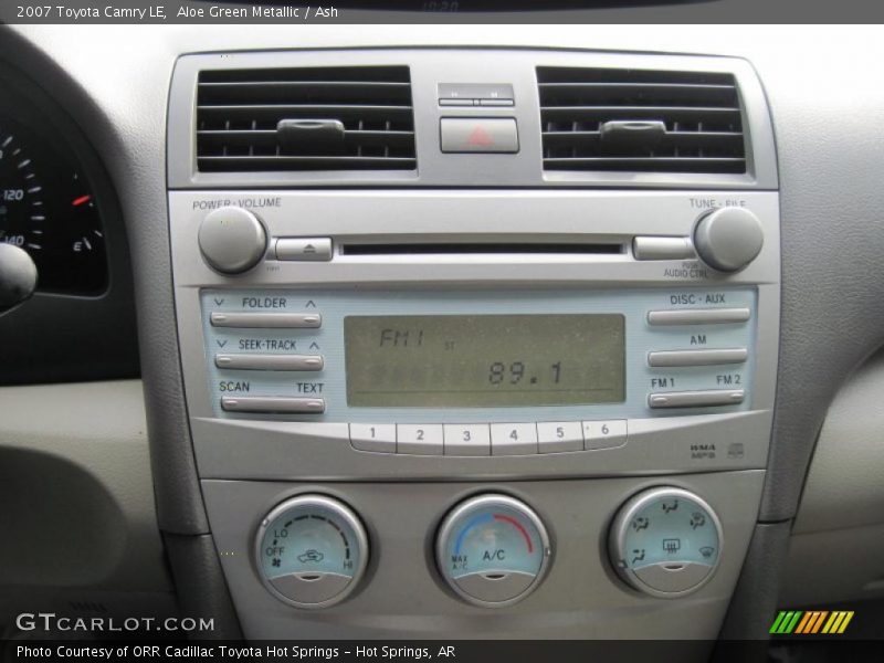 Aloe Green Metallic / Ash 2007 Toyota Camry LE