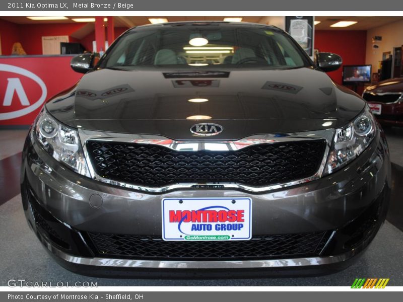 Metal Bronze / Beige 2011 Kia Optima LX