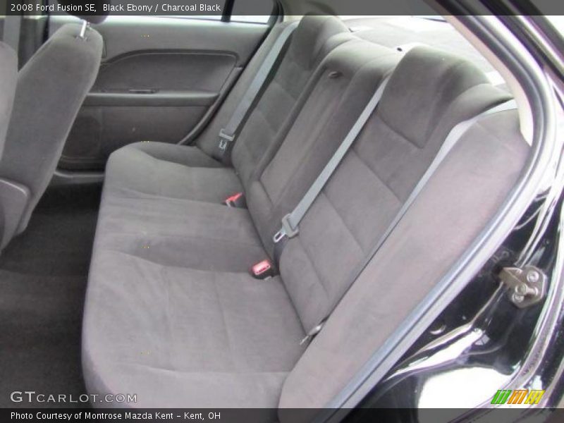 Black Ebony / Charcoal Black 2008 Ford Fusion SE