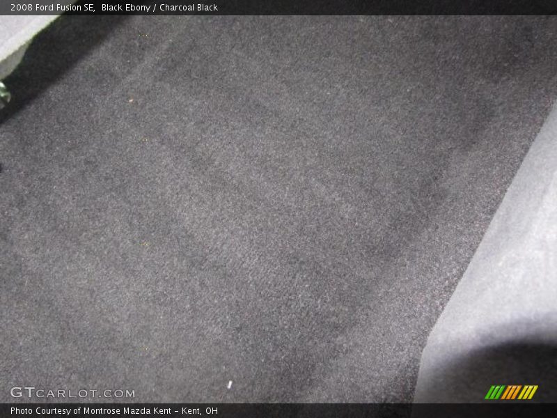 Black Ebony / Charcoal Black 2008 Ford Fusion SE