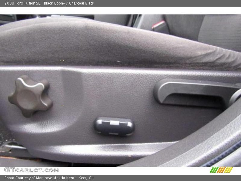 Black Ebony / Charcoal Black 2008 Ford Fusion SE