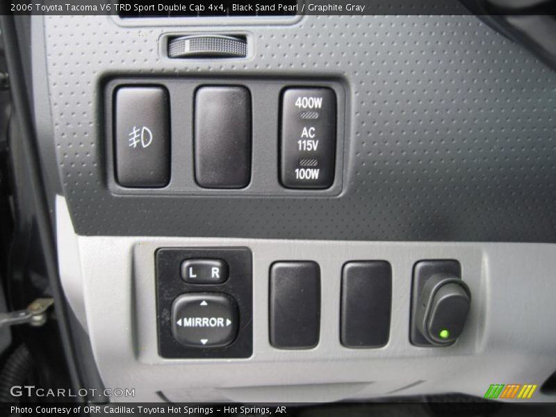 Controls of 2006 Tacoma V6 TRD Sport Double Cab 4x4