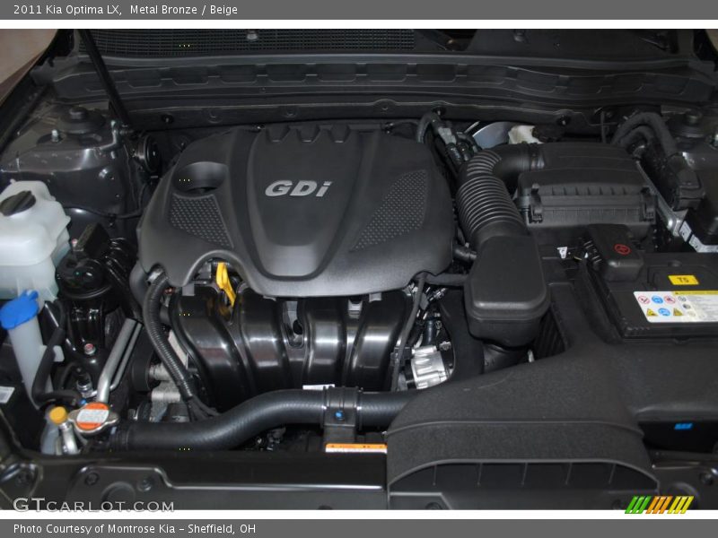 Metal Bronze / Beige 2011 Kia Optima LX