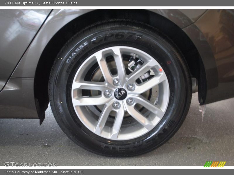 Metal Bronze / Beige 2011 Kia Optima LX