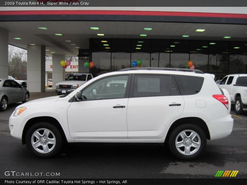 Super White / Ash Gray 2009 Toyota RAV4 I4
