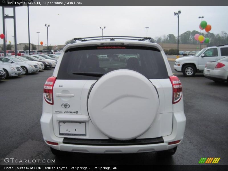 Super White / Ash Gray 2009 Toyota RAV4 I4