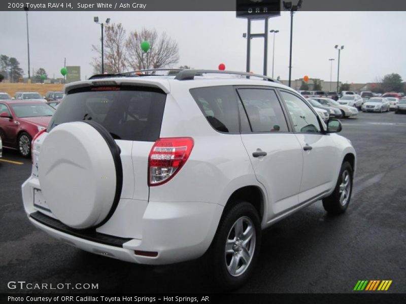 Super White / Ash Gray 2009 Toyota RAV4 I4