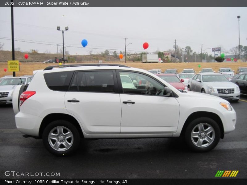 Super White / Ash Gray 2009 Toyota RAV4 I4