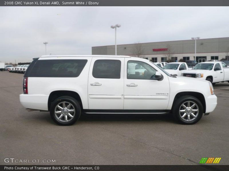Summit White / Ebony 2008 GMC Yukon XL Denali AWD