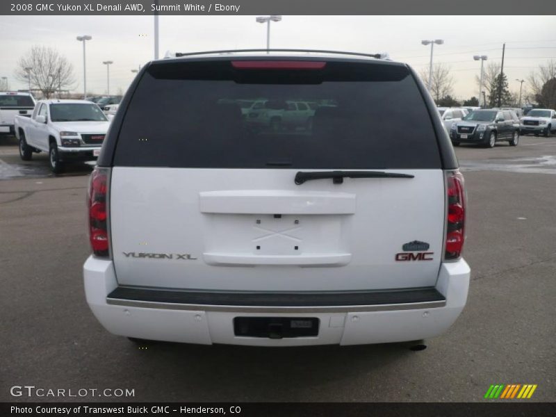 Summit White / Ebony 2008 GMC Yukon XL Denali AWD