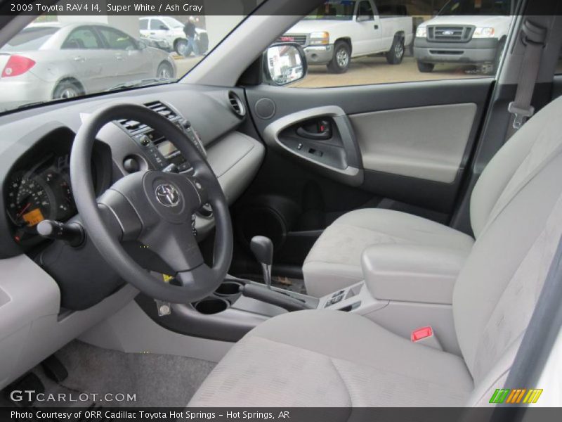 Super White / Ash Gray 2009 Toyota RAV4 I4