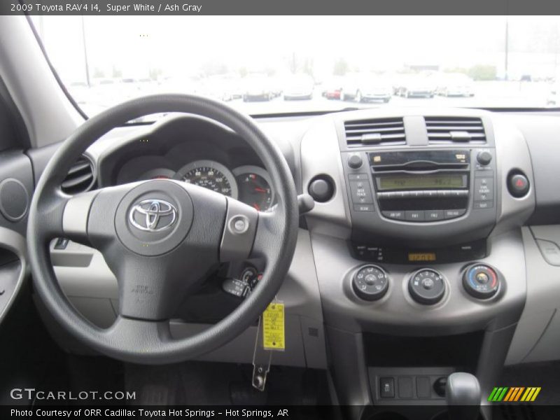 Super White / Ash Gray 2009 Toyota RAV4 I4
