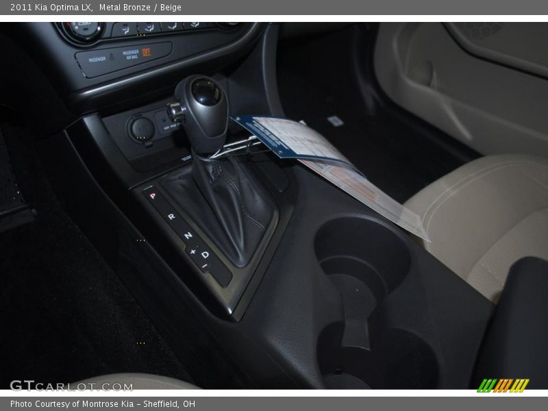 Metal Bronze / Beige 2011 Kia Optima LX
