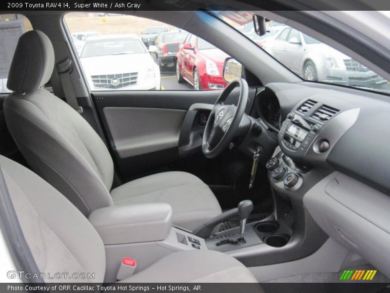 Super White / Ash Gray 2009 Toyota RAV4 I4