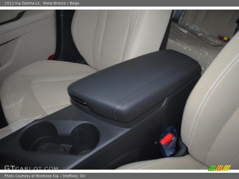 Metal Bronze / Beige 2011 Kia Optima LX