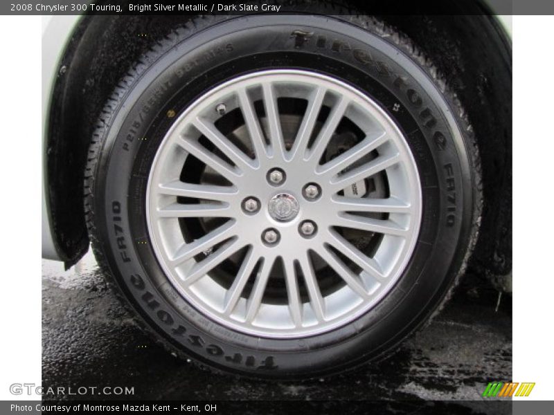 Bright Silver Metallic / Dark Slate Gray 2008 Chrysler 300 Touring
