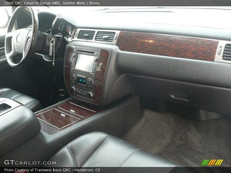 Summit White / Ebony 2008 GMC Yukon XL Denali AWD
