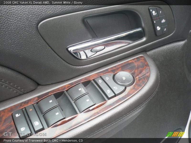 Summit White / Ebony 2008 GMC Yukon XL Denali AWD