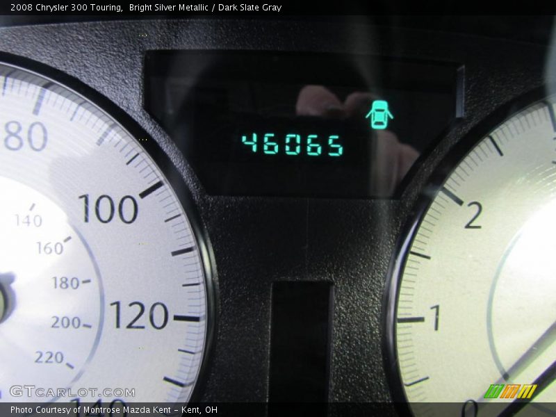 Bright Silver Metallic / Dark Slate Gray 2008 Chrysler 300 Touring