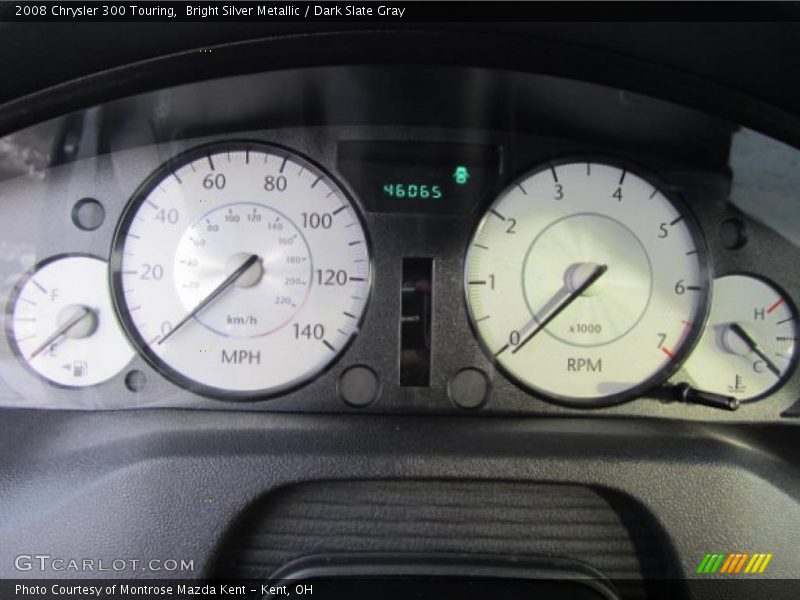 Bright Silver Metallic / Dark Slate Gray 2008 Chrysler 300 Touring
