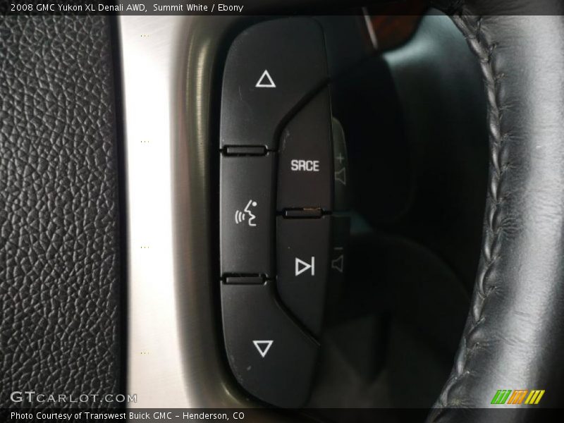 Summit White / Ebony 2008 GMC Yukon XL Denali AWD