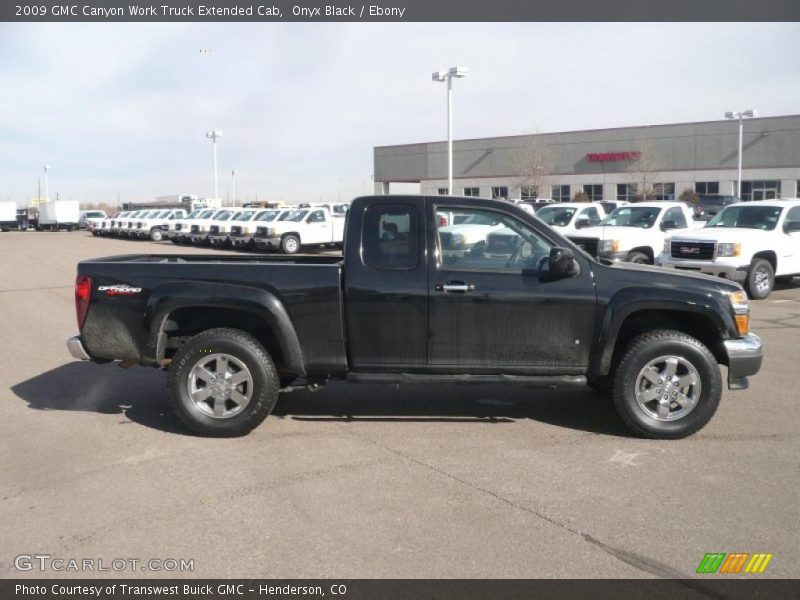 Onyx Black / Ebony 2009 GMC Canyon Work Truck Extended Cab