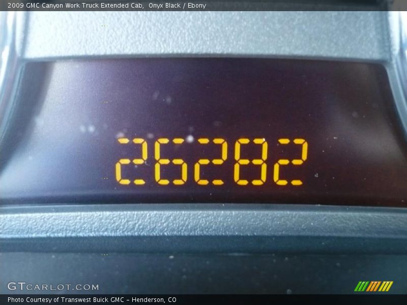 Onyx Black / Ebony 2009 GMC Canyon Work Truck Extended Cab