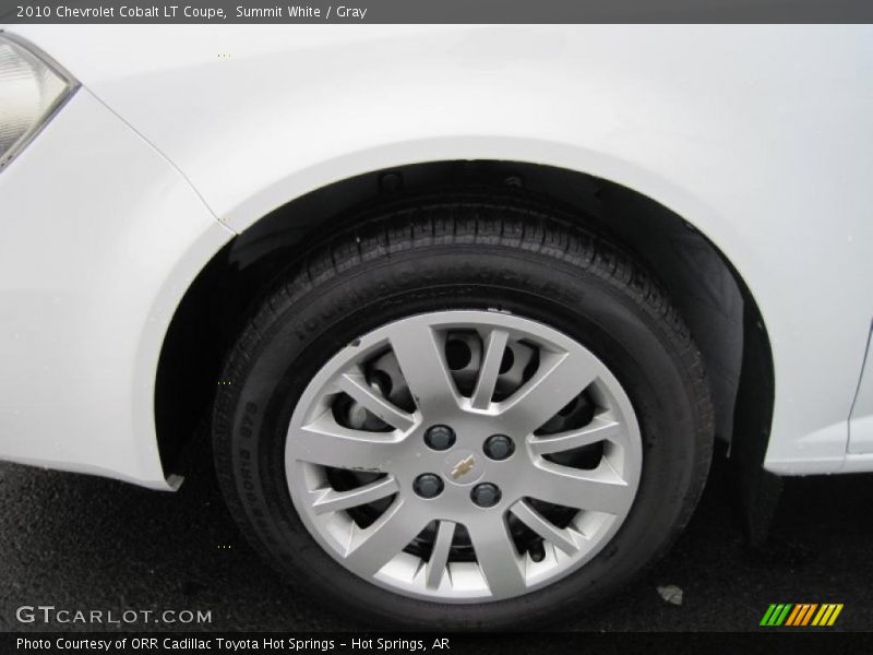Summit White / Gray 2010 Chevrolet Cobalt LT Coupe
