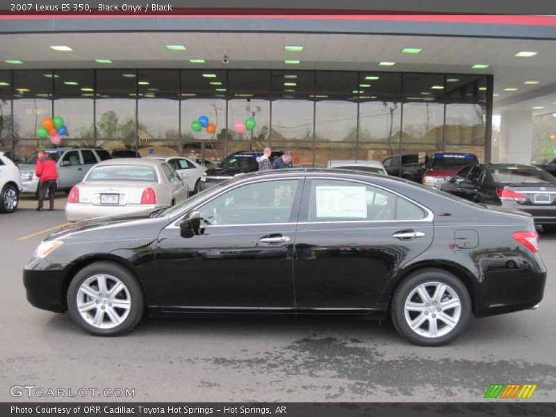 Black Onyx / Black 2007 Lexus ES 350