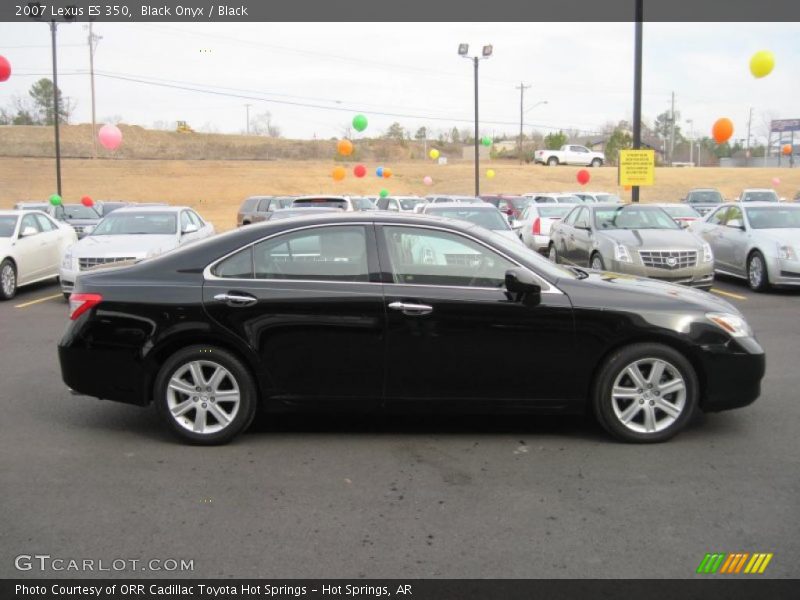 Black Onyx / Black 2007 Lexus ES 350