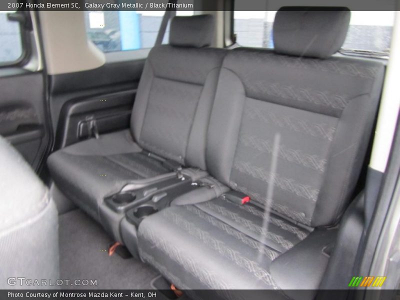 Galaxy Gray Metallic / Black/Titanium 2007 Honda Element SC