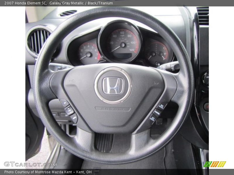 Galaxy Gray Metallic / Black/Titanium 2007 Honda Element SC
