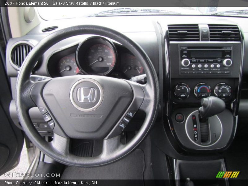 Galaxy Gray Metallic / Black/Titanium 2007 Honda Element SC
