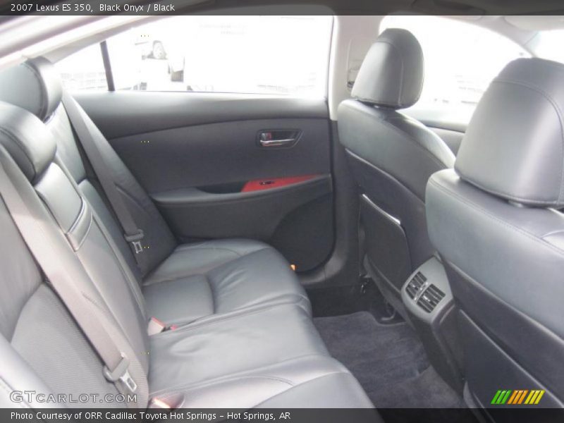 Black Onyx / Black 2007 Lexus ES 350